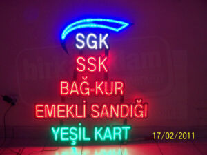 SGK Led Tabela