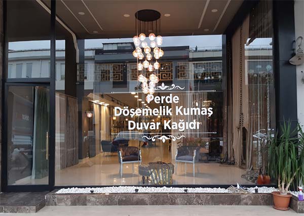 cama, vitrine folyo kaplam