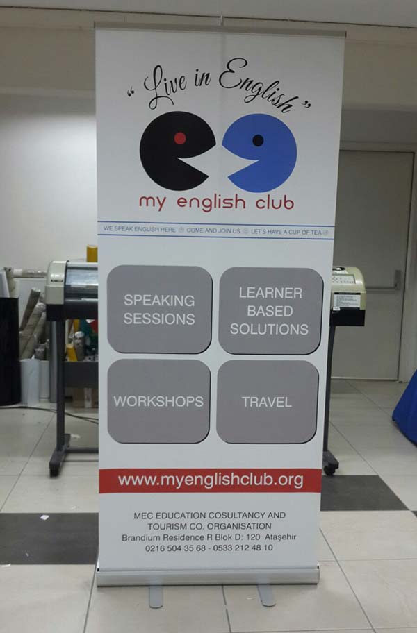 Roll up banner üretimi
